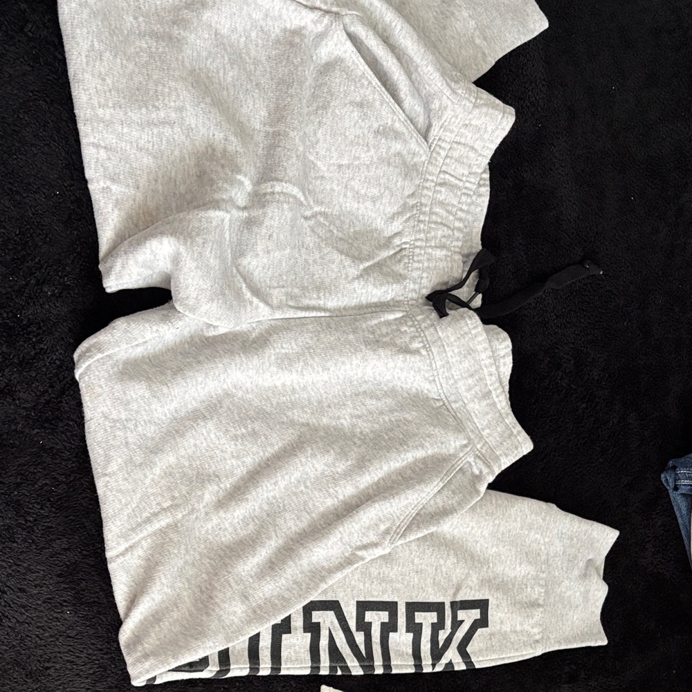 PINK Victoria's Secret Gray Joggers